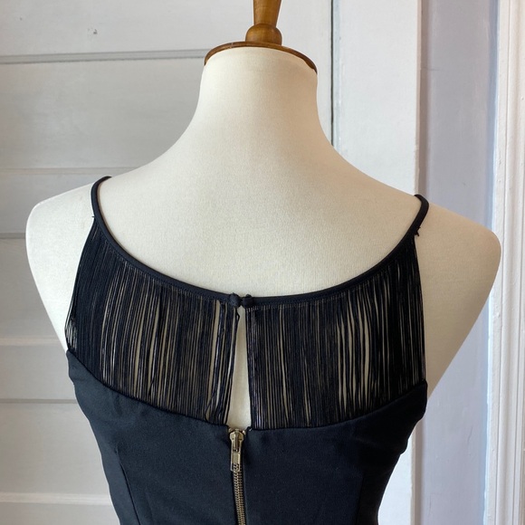 Dress the Population Fringe Midi Dress, Size M - Picture 5 of 16